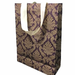 paper gift bag purpel