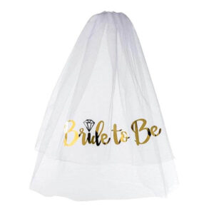 bride to be veil