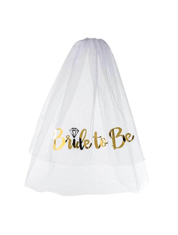 bride to be veil