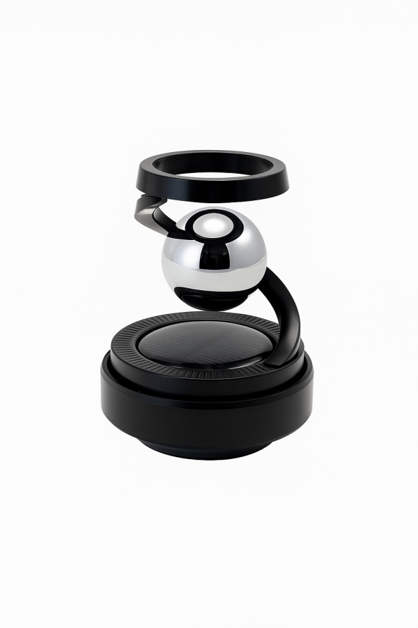 Solar-Powered-Levitating-Car-Dashboard-Ornament-with-Air-Freshener