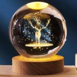 3D Crystal Ball Lamp,  Crystal Ball Decoration Night Lights