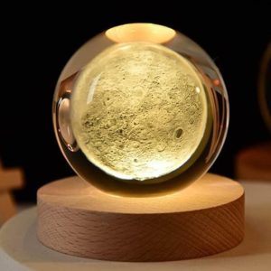 Moon 3D crystal ball