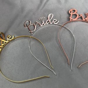 Bride to Be Crown Headband