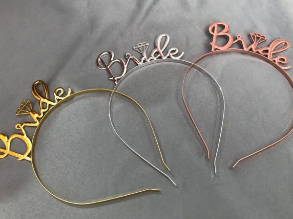 Bride to Be Crown Headband
