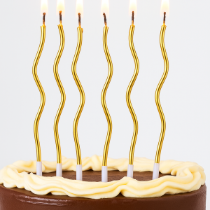 birthday candle twisted