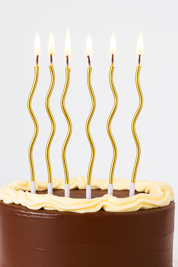 birthday candle twisted